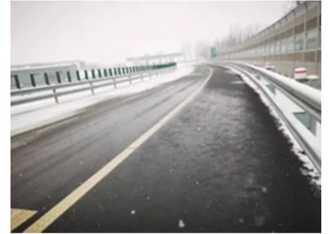 الحفاظ على سلامة السائقين من خلال طريق يمكنه إذابة الثلج والجليد من تلقاء نفسه