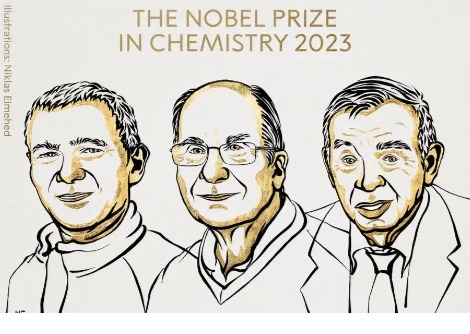 جائزة نوبل في الكيمياء تذهب لثلاثي مخترع النقاط الكمومية