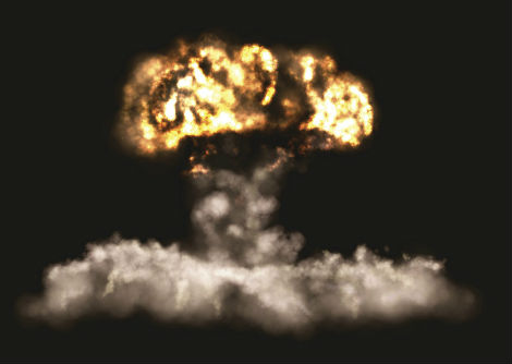 قنبلة الهيدروجين والقنبلة الذرية