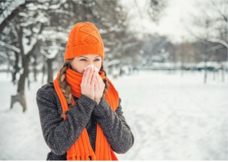  كيف يمكن للطقس البارد ان يساعد على الإصابة بنزلات البرد