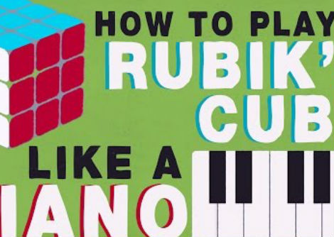 مقدمة الى نظرية الزمر - كيف تلعب مكعب روبيك مثل البيانو