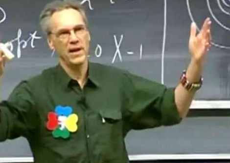 البروفيسور ليوين في الأيام الأولى في معهد ماساتشوستس للتكنولوجيا