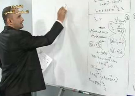فيزياء سادس علمي حل مسائل ف6 الفيزياء الحديثة
