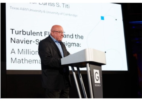  البروفسور ادريس تيتي في لقاء خاص مع مجموعة G-Research