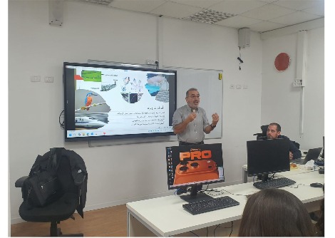  البروفيسور عصام صباح في لقاء علمي مميّز في ثانوية عارة