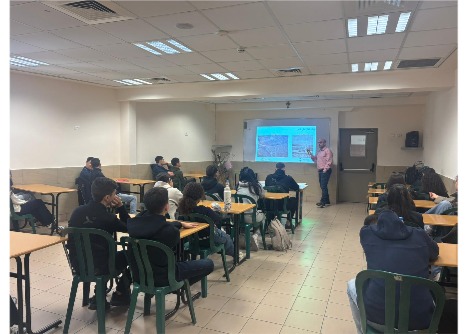 مدرسة راهبات الفرنسيسكان في الناصرة تستضيف بروفسور جاك حداد