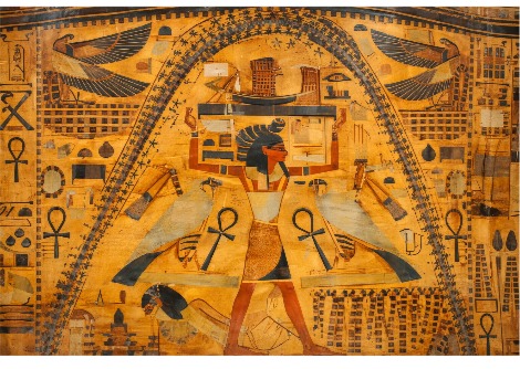 تشير فنون المقابر إلى أن إلهة السماء المصرية كانت ترتدي مجرة ​​درب التبانة