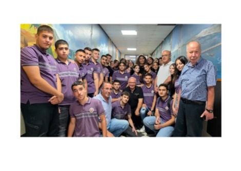  المدرسة الانجيلية في الناصرة تستضيف بروفيسور سليم زاروبي