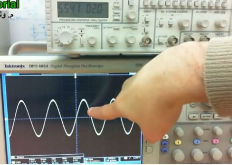 مولد الموجات عمليا (Function Generator)