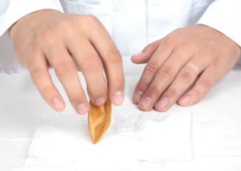 طوي بيضة - تجربة علمية